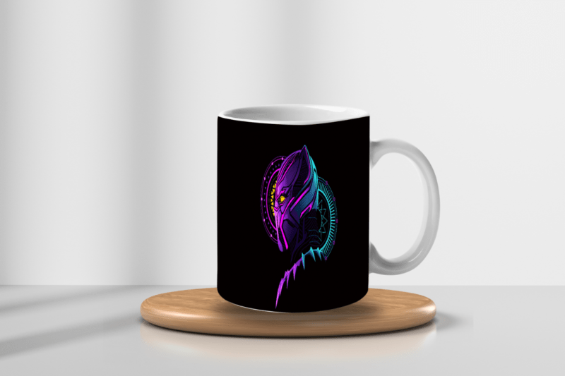 Black Panther Coffee Mug-Exotica Candela