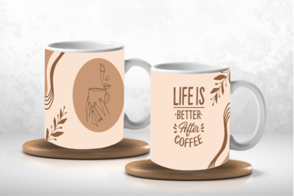 Life is Good After Coffee Coffee Mug